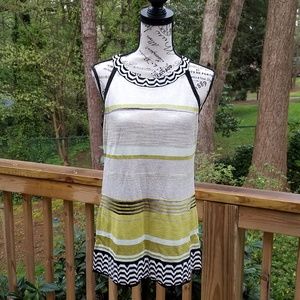 White House Black Market sleeveless dressy top